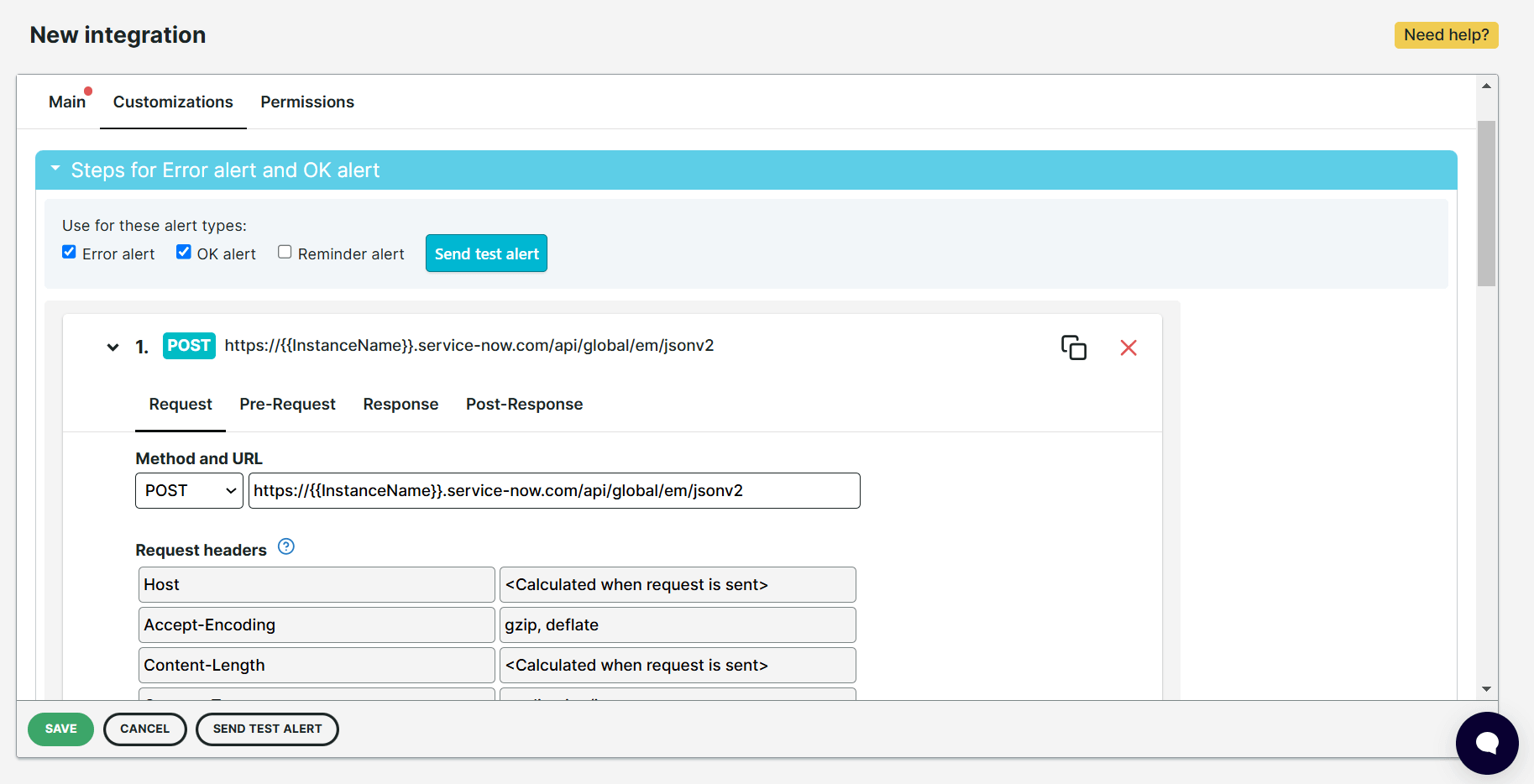 Aangepaste stapdefinitie