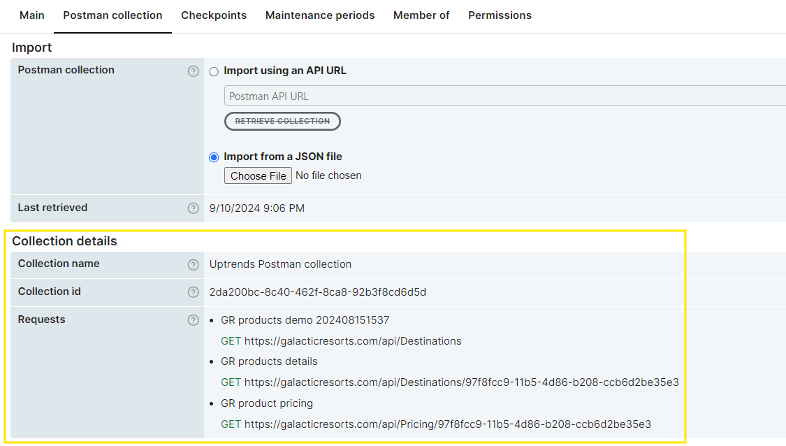 Importeren JSON-bestand